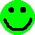 crude happy face icon