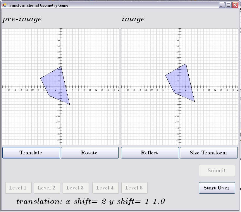 screenshot from transformations game