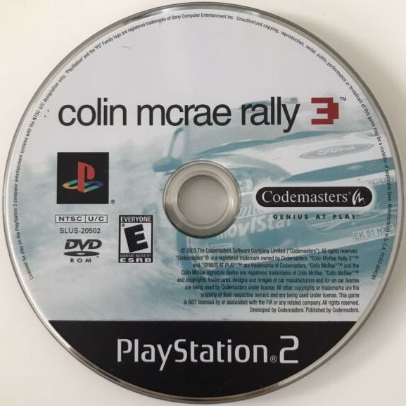 media for Colin McRae Rally 3