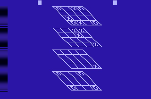 screenshot of 3D tic-tac-toe