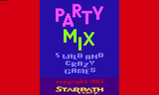 screenshot of Party Mix