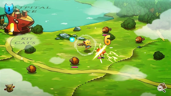 screenshot of Cat Quest II