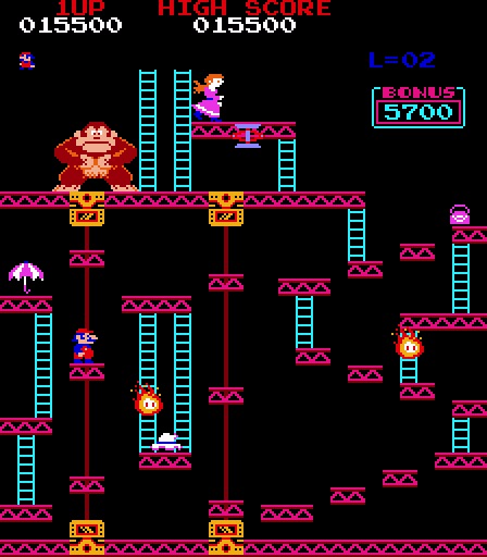 screenshot of Donkey Kong