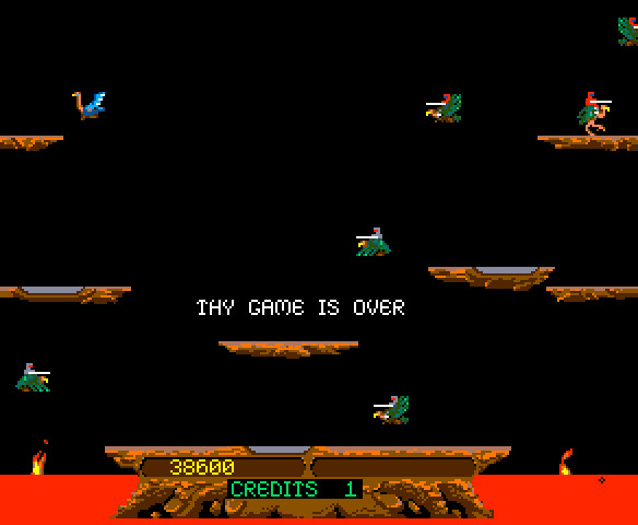 screenshot of Joust