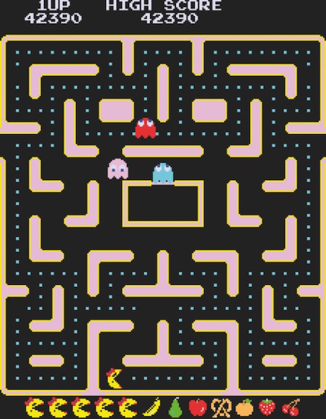 screenshot of Ms. Pac-Man