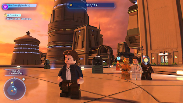 screenshot of LEGO Star Wars: The Skywalker Saga