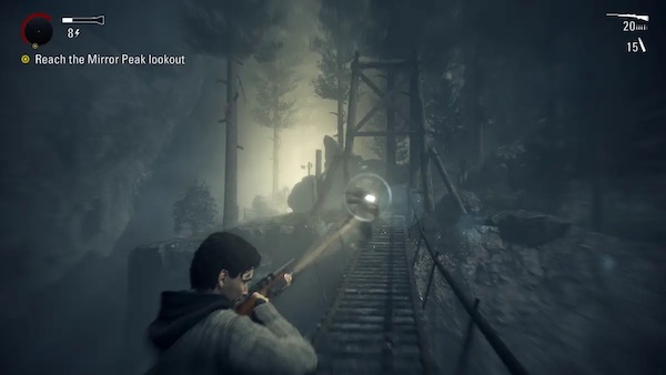 screenshot of Alan Wake Remastered