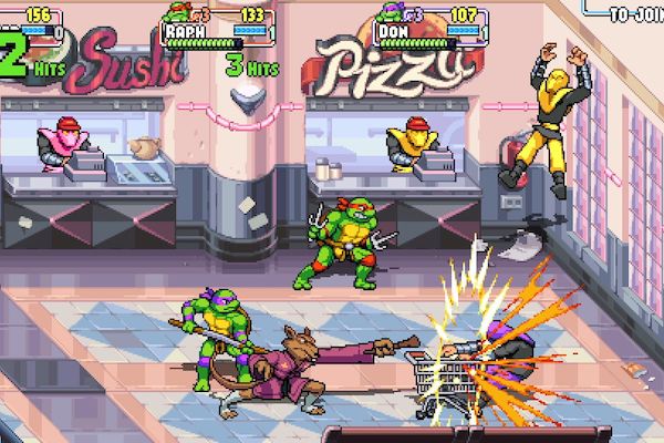 screenshot of Teenage Mutant Ninja Turtles: Shredder's Revenge