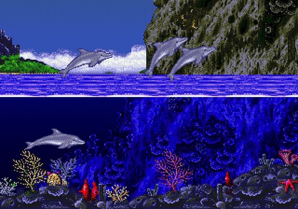 screenshot of Ecco The Dolphin