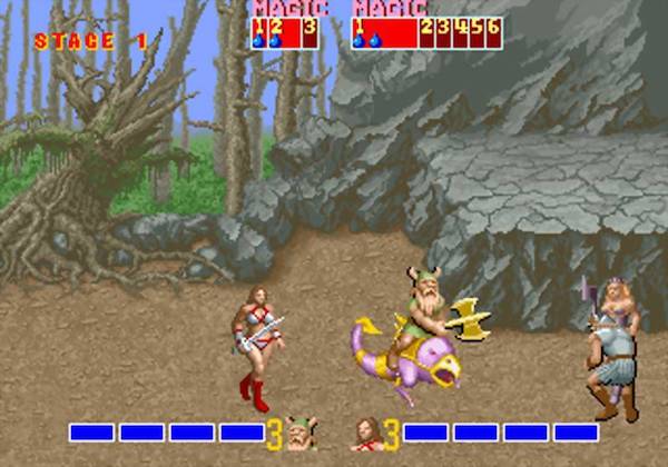 screenshot of Golden Axe