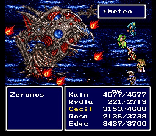 screenshot of Final Fantasy II