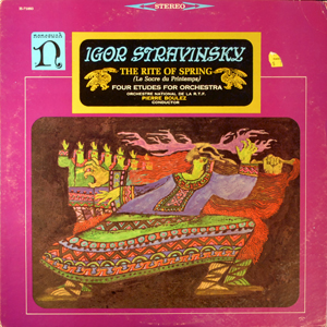 icon for Orchestra National De La R.T.F. - The Rite of Spring, Four Etudes for Orchestra