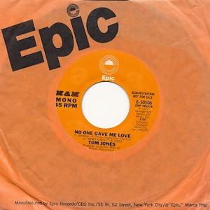 icon for Tom Jones - No One Gave Me Love