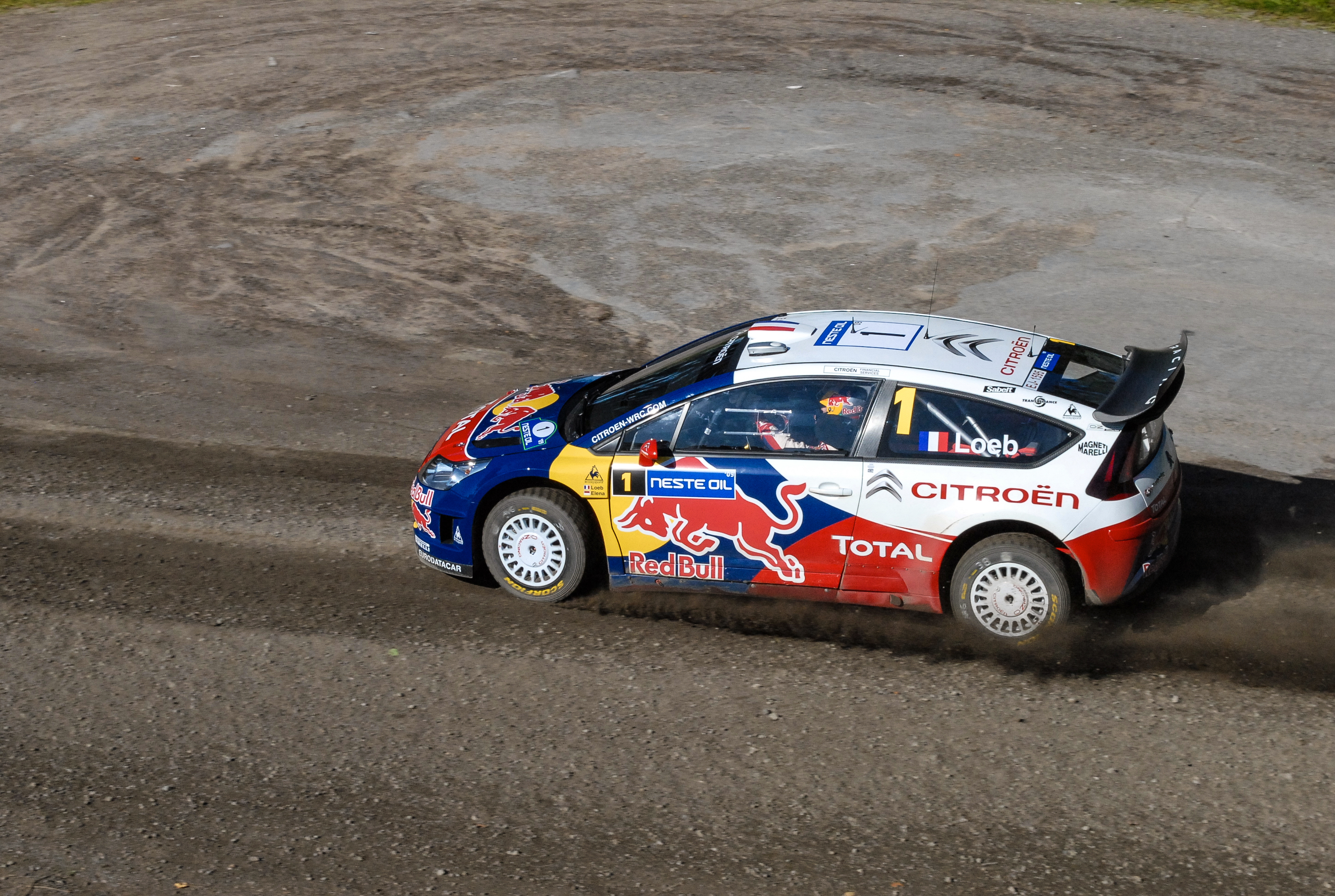 Sebastien Loeb! (Finland Rally 2009)<br />07/30/2009 @ 00:01<br />Camera: NIKON D200<br />Lens: AF-S DX VR Zoom-Nikkor 18-55mm f/3.5-5.6G