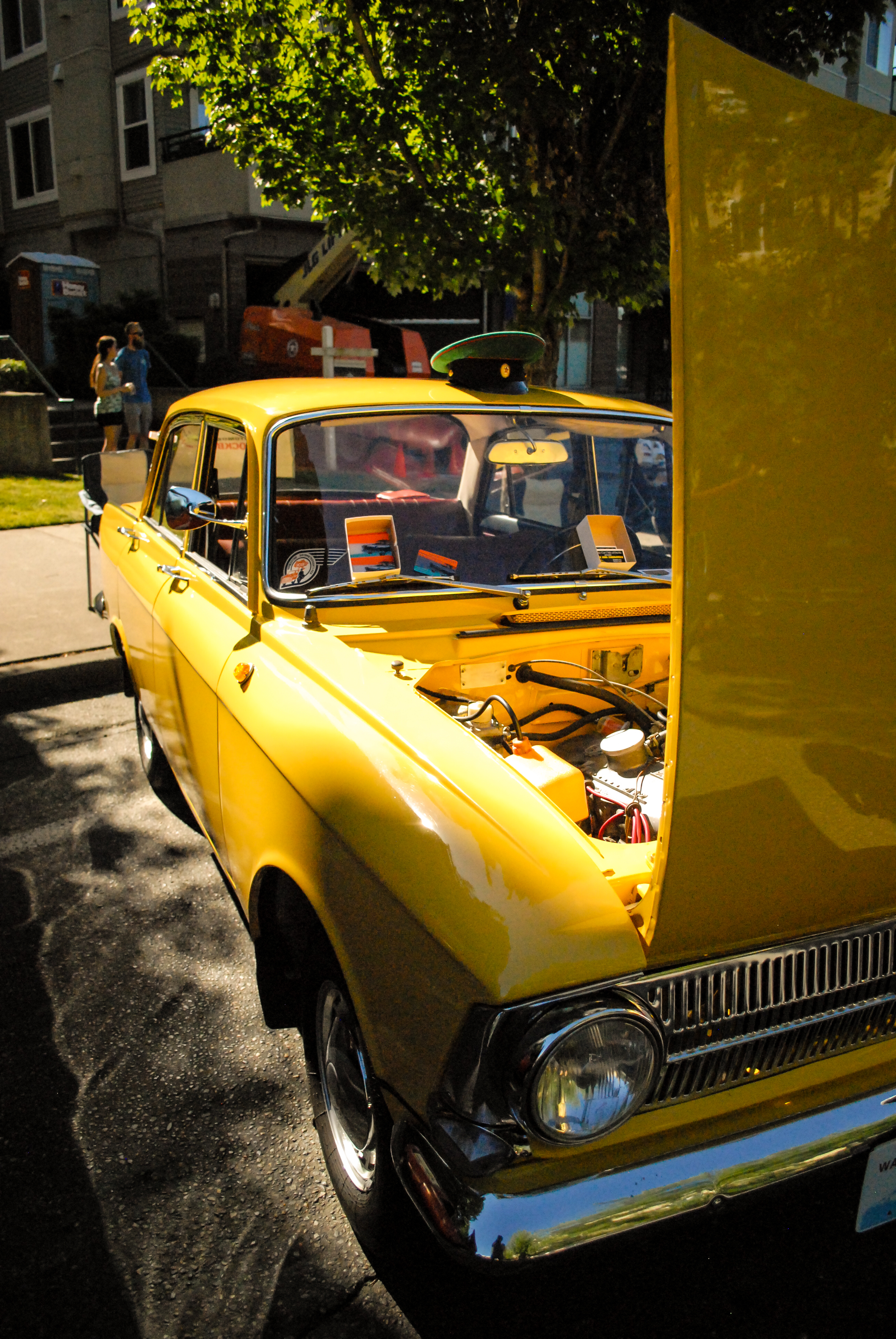 I don't know what these Russian cars are, but I like that someone likes it. (Greenwood Car Show 2017)<br />06/24/2017 @ 09:26<br />Camera: NIKON D200<br />Lens: 18.0-55.0 mm f/3.5-5.6