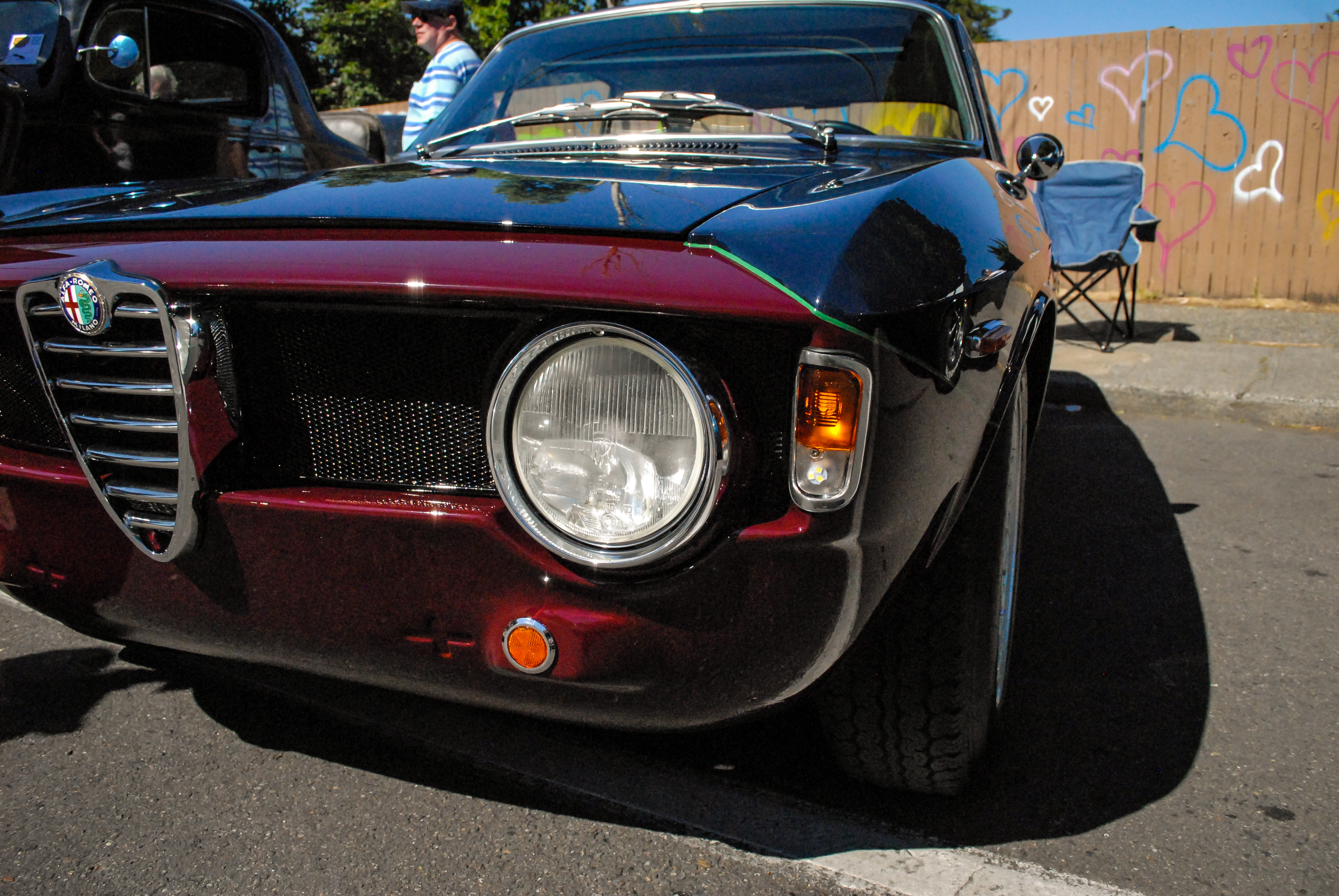 This Alfa Giulia is extraordinary. (Greenwood Car Show 2017)