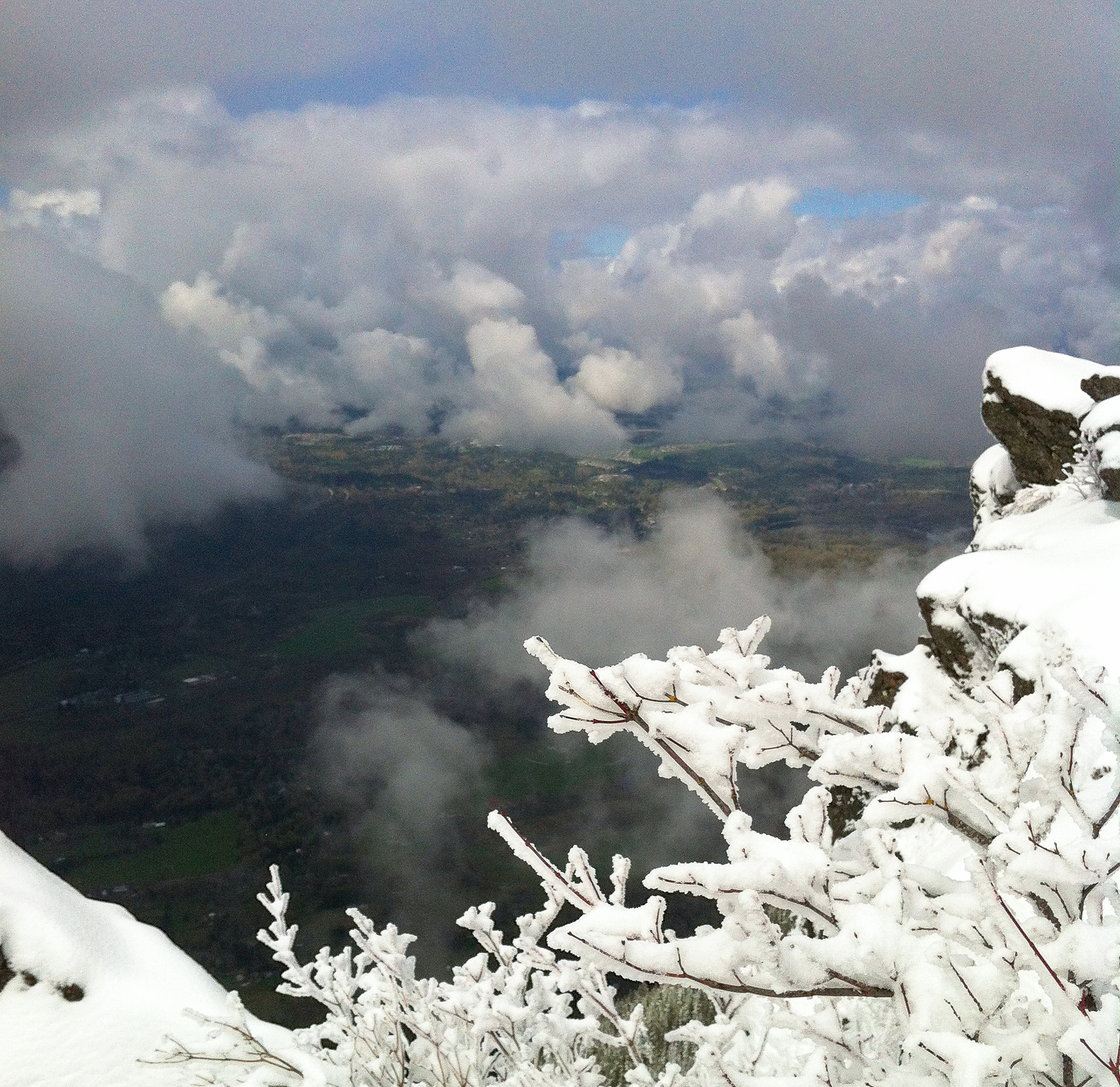 Wintry Mt. Si is the best Mt. Si.<br />04/14/2013 @ 11:10<br />Camera: iPhone 4