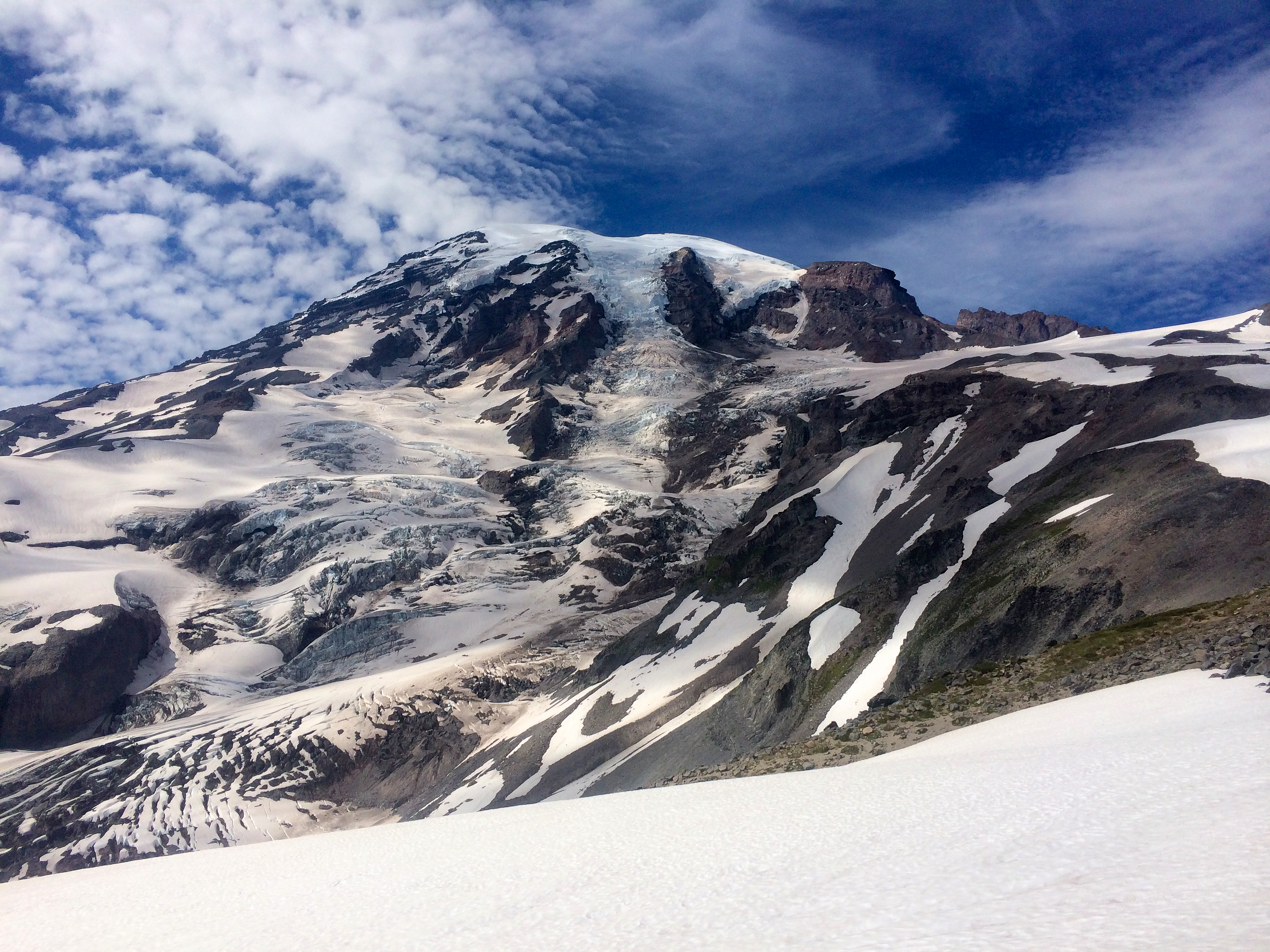 One last look back before I powered down to the visitor's center for a post-climb snack. And it's the best one.<br />07/31/2014 @ 15:52<br />Camera: iPhone 5s<br />Lens: iPhone 5s back camera 4.12mm f/2.2