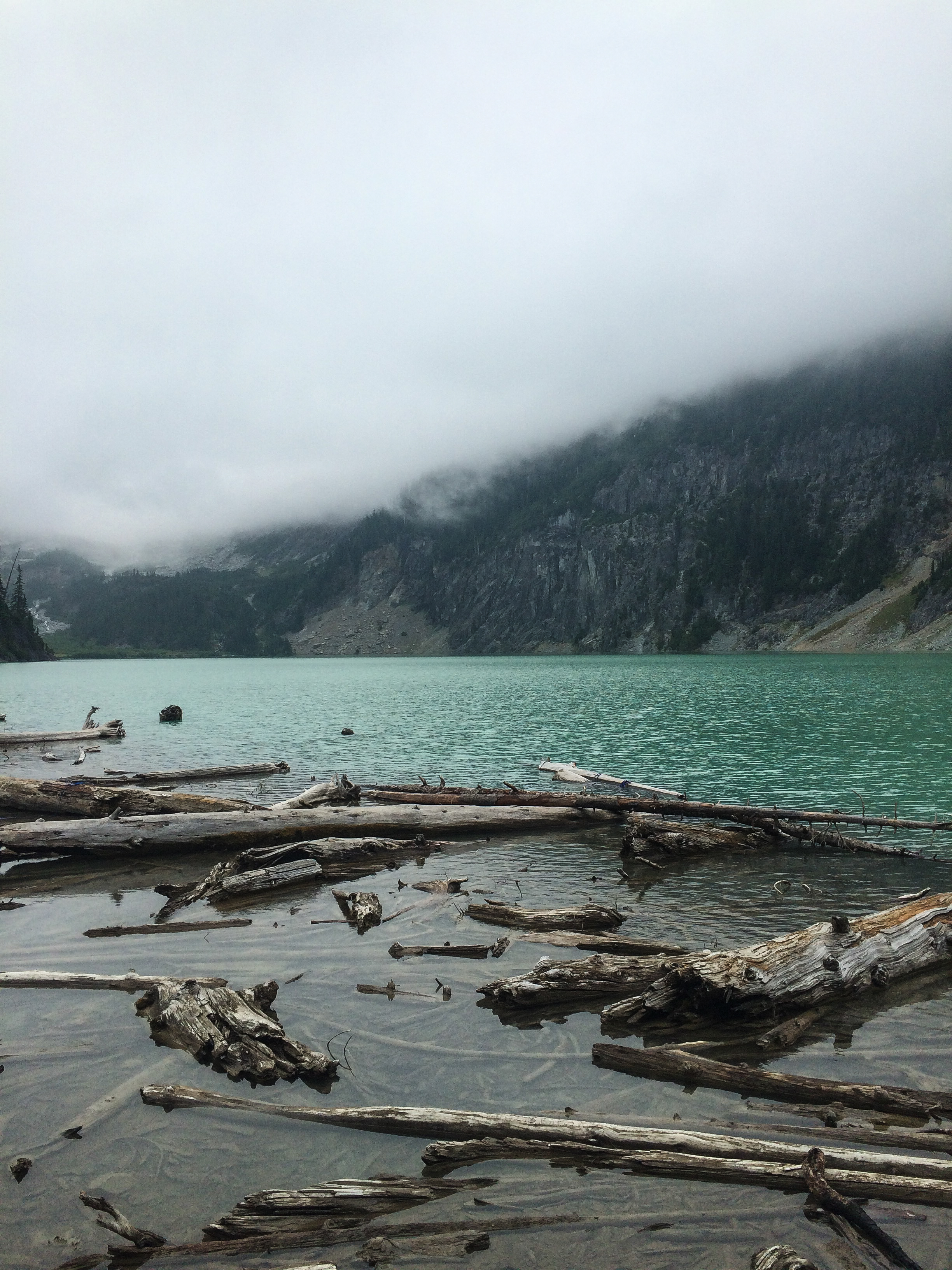 Blanca Lake is for teens to swim in, apparently.<br />Lens: iPhone 5s back camera 4.15mm f/2.2