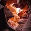 icon of a desert canyon