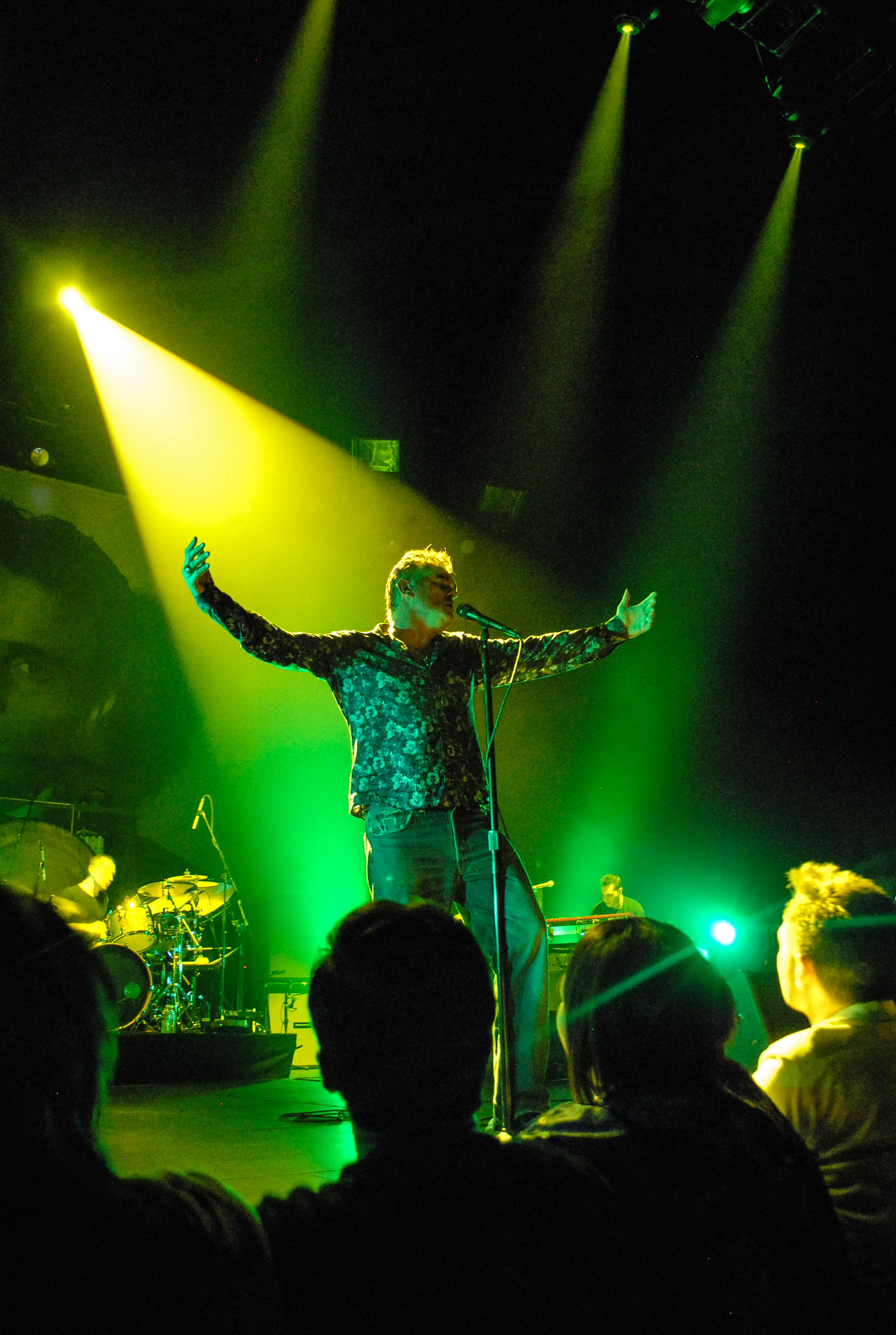 Morrissey @ The Paramount. 11-29-09.<br />11/29/2009 @ 22:10<br />Camera: NIKON D200<br />Lens: AF-S DX VR Zoom-Nikkor 18-55mm f/3.5-5.6G