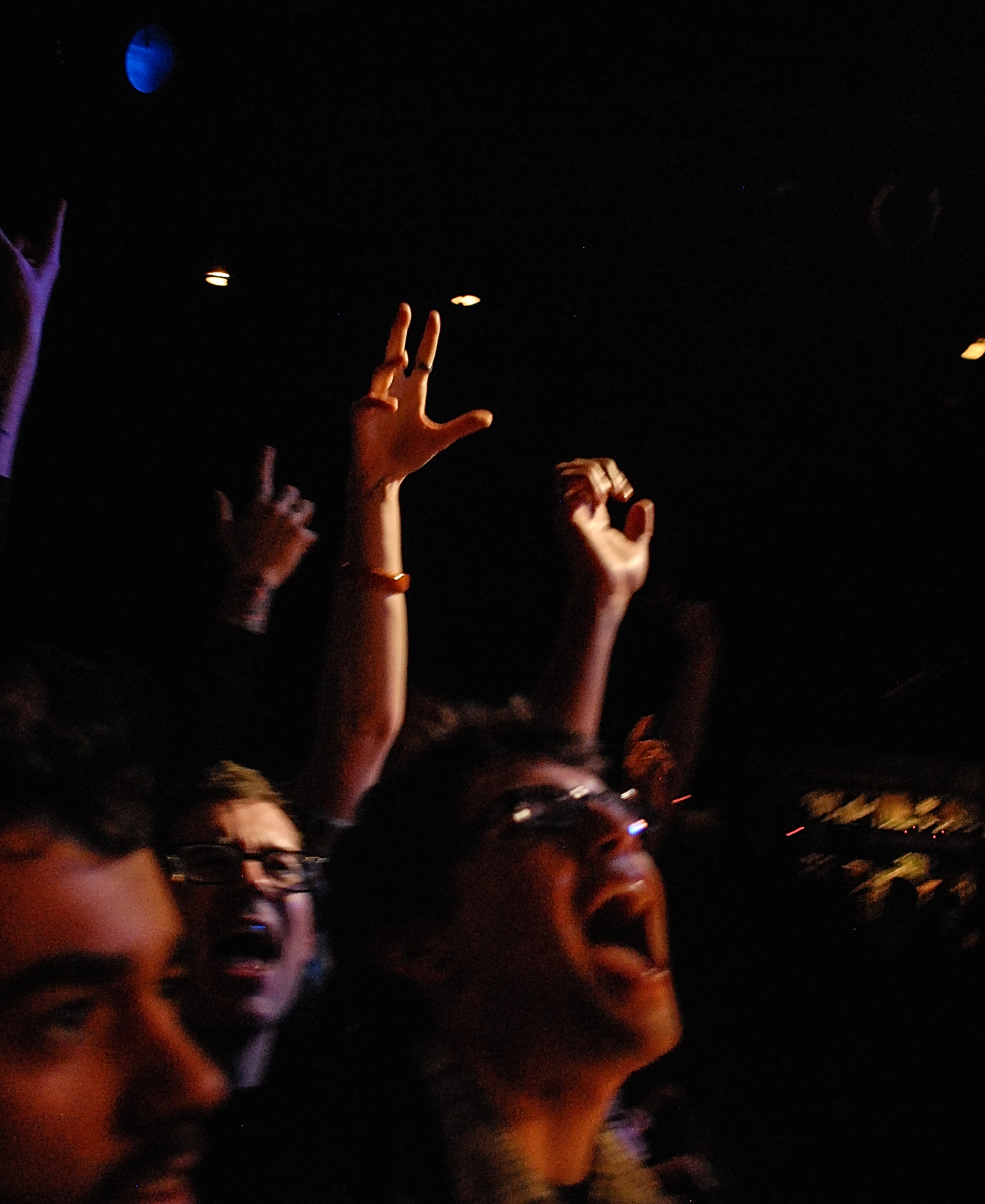 Crowd for The Get Up Kids @ Neumo's. 2-2-11.<br />02/02/2011 @ 23:09<br />Camera: NIKON D200<br />Lens: AF-S DX VR Zoom-Nikkor 18-55mm f/3.5-5.6G
