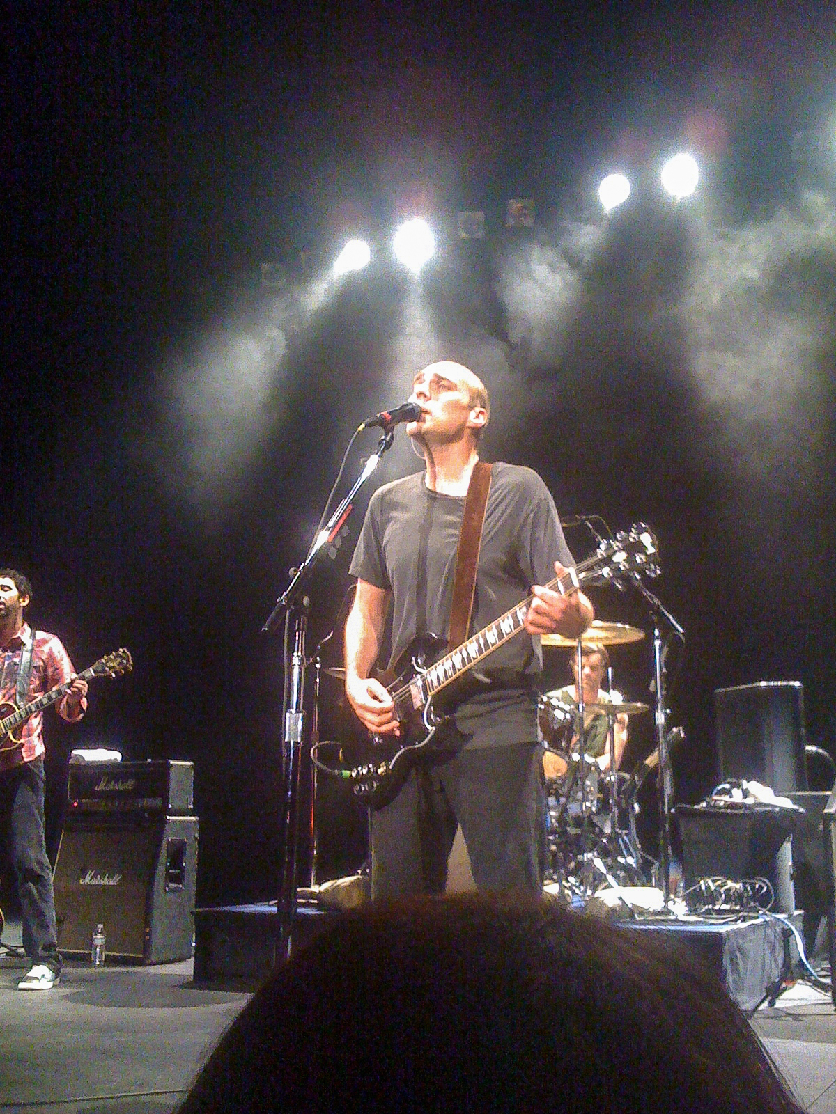 Sunny Day Real Estate @ The Paramount. 10-16-09.<br />10/16/2009 @ 21:24<br />Camera: iPhone 3G