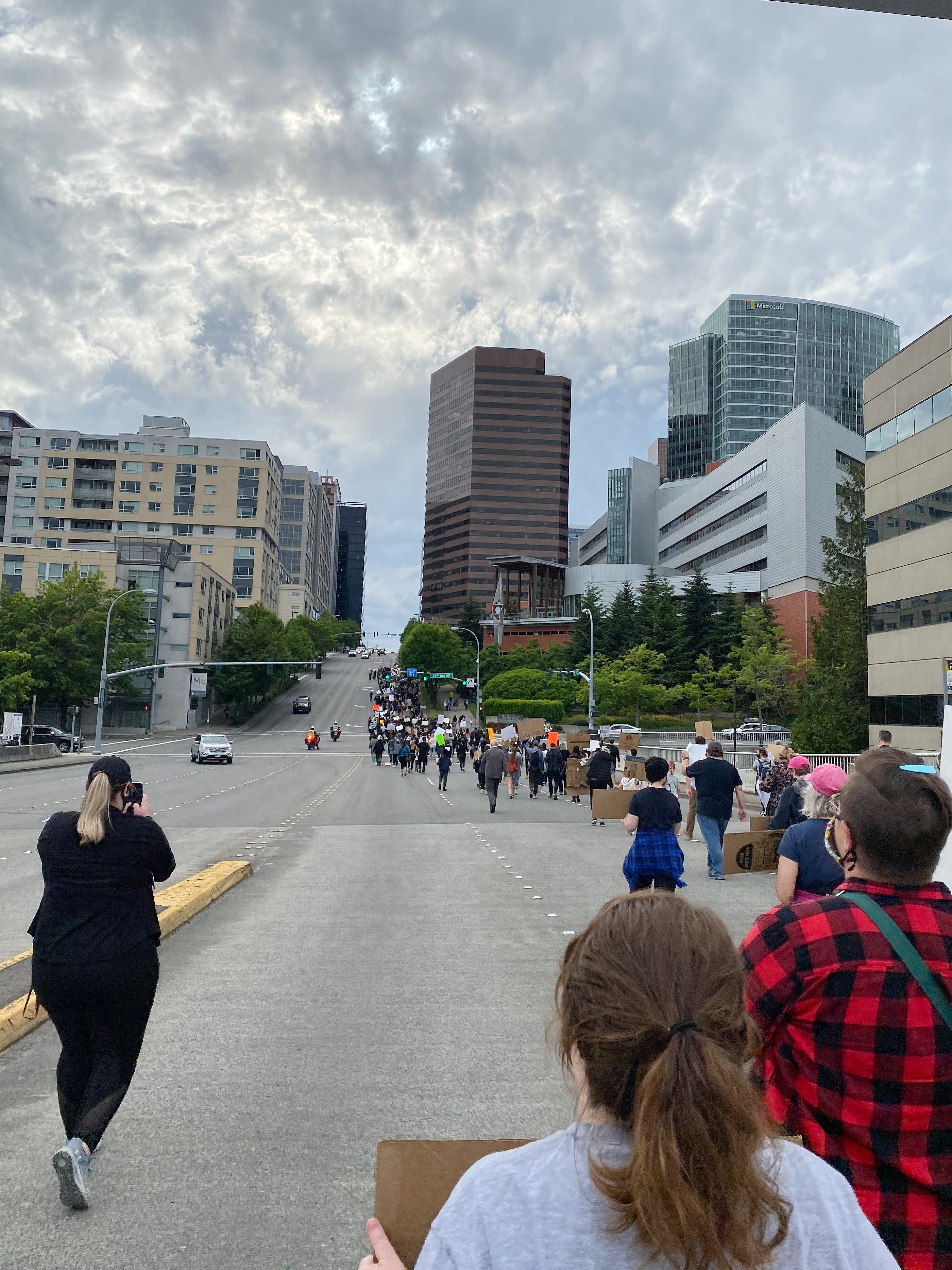 Bellevue School District Black Lives Matter March 6-5-20<br />06/05/2020 @ 17:39<br />Camera: iPhone 11 Pro<br />Lens: iPhone 11 Pro back triple camera 4.25mm f/1.8