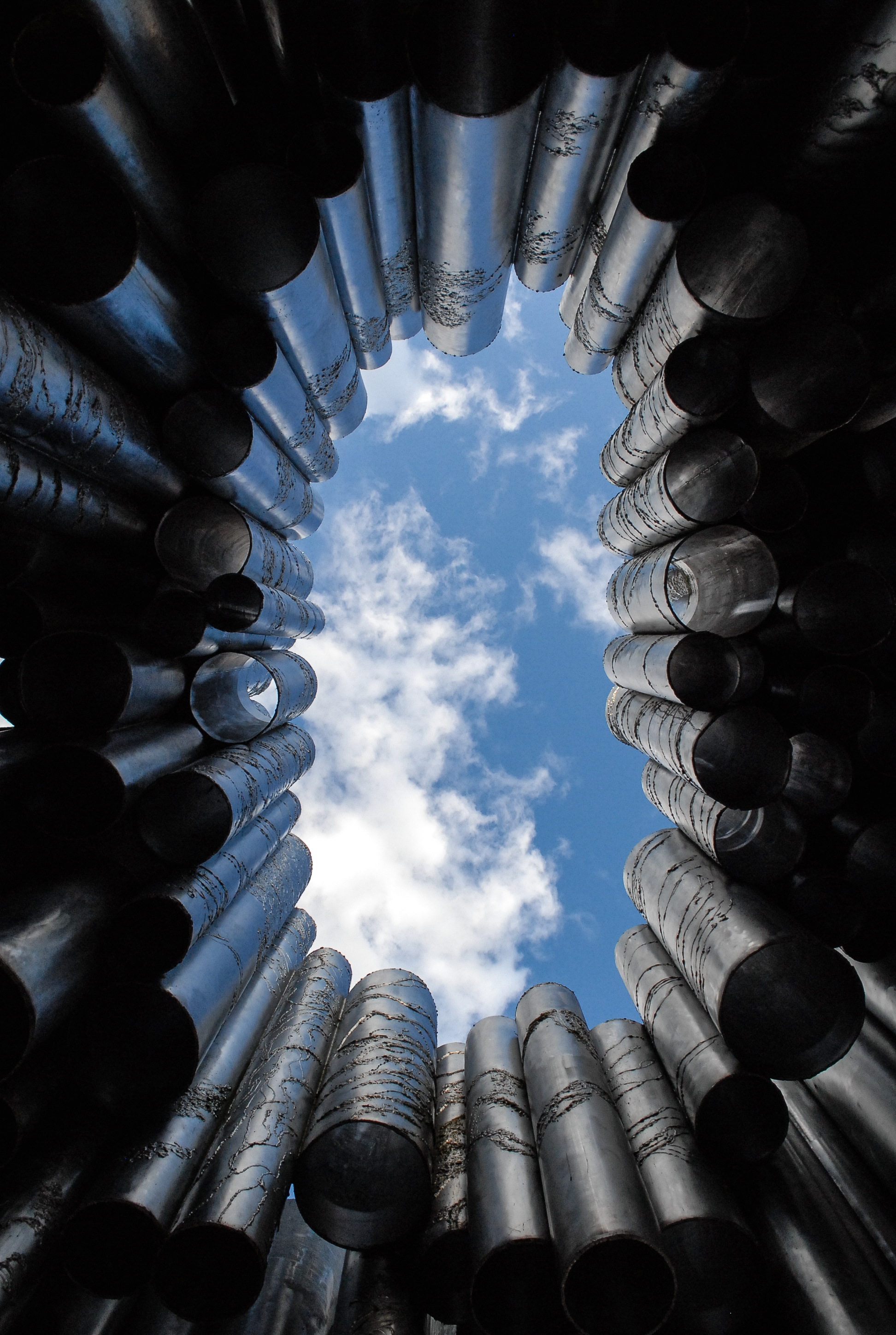Sibelius Monument, Helsinki, Finland. 2009.