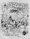 Absolutely Zippo issue 15 zine cover