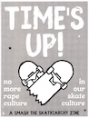 Time's Up zine cover